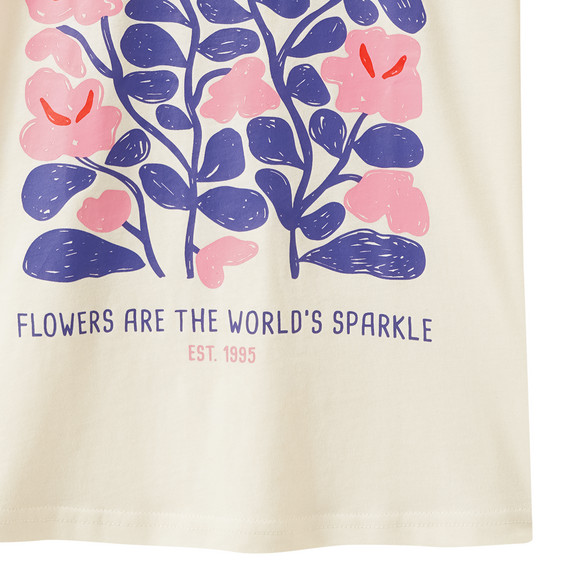 Mädchen T-Shirt mit großem Print