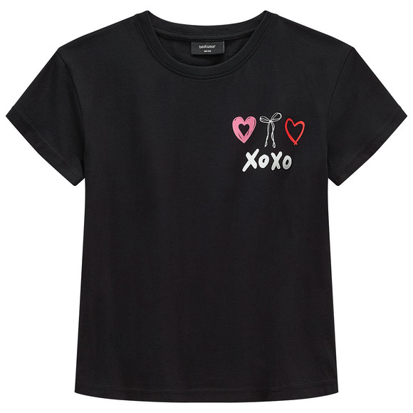 Mädchen T-Shirt mit großem Print