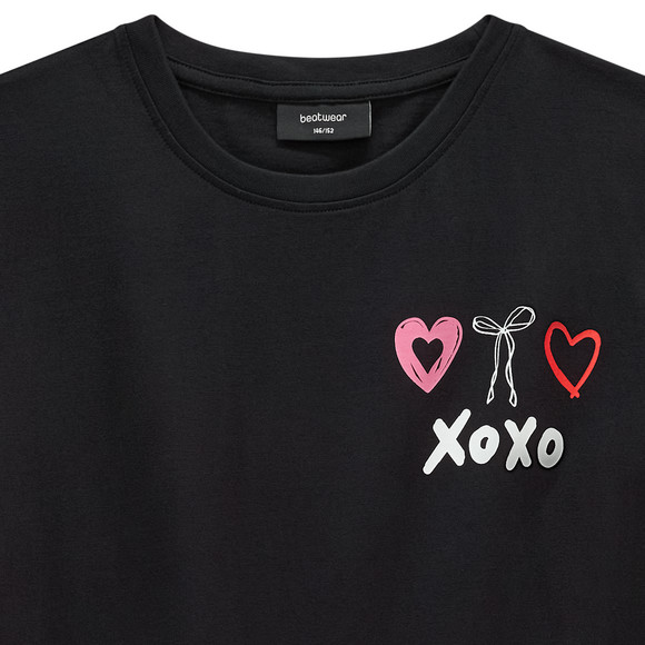 Mädchen T-Shirt mit großem Print