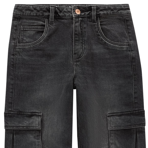 Jungen Cargo-Jeans mit geradem Bein