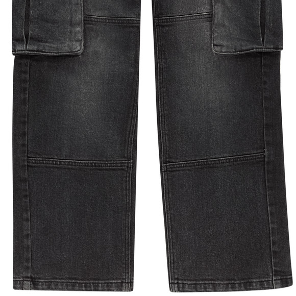 Jungen Cargo-Jeans mit geradem Bein