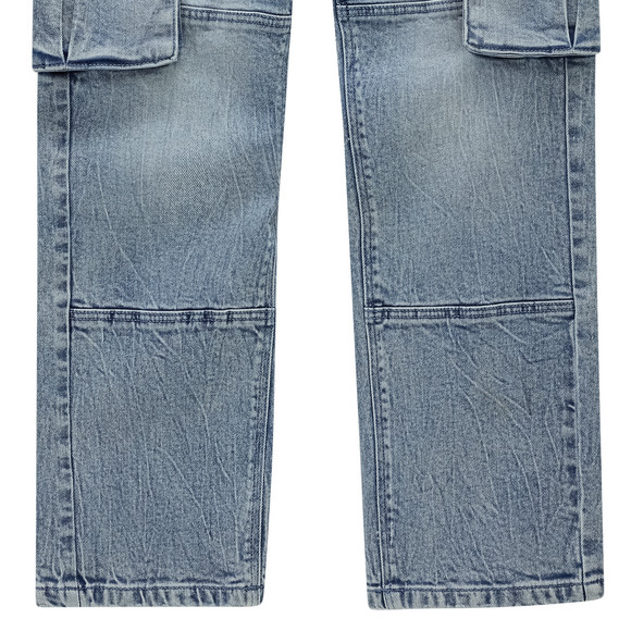 Jungen Cargo-Jeans mit geradem Bein