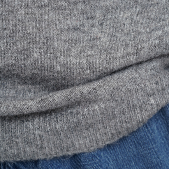 Damen Strickpullover mit U-Boot-Ausschnitt