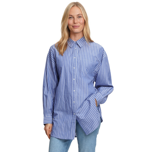 Damen Hemdbluse im Streifen-Look