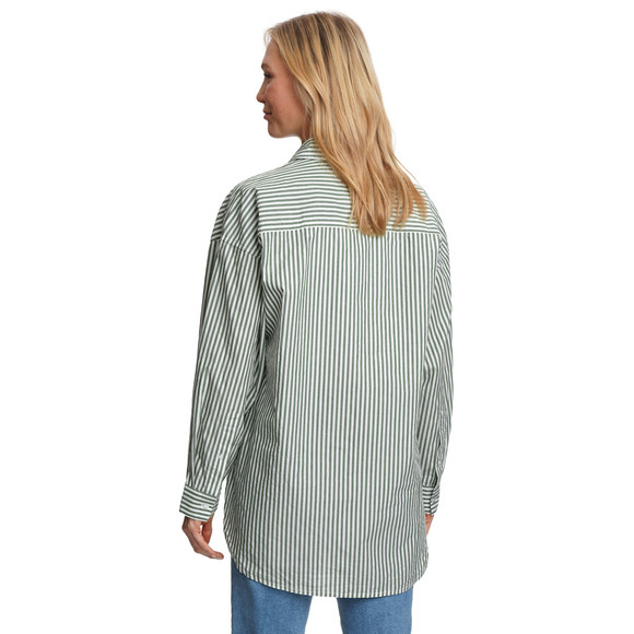 Damen Hemdbluse im Streifen-Look