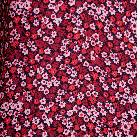 Damen Bluse mit floralem Allover-Print