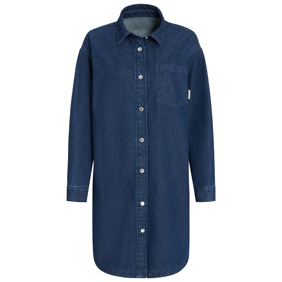 Damen Jeanskleid mit Knopfleiste