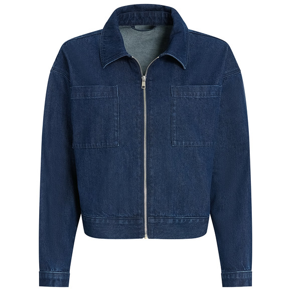Damen Jeansjacke mir Reißverschluss
