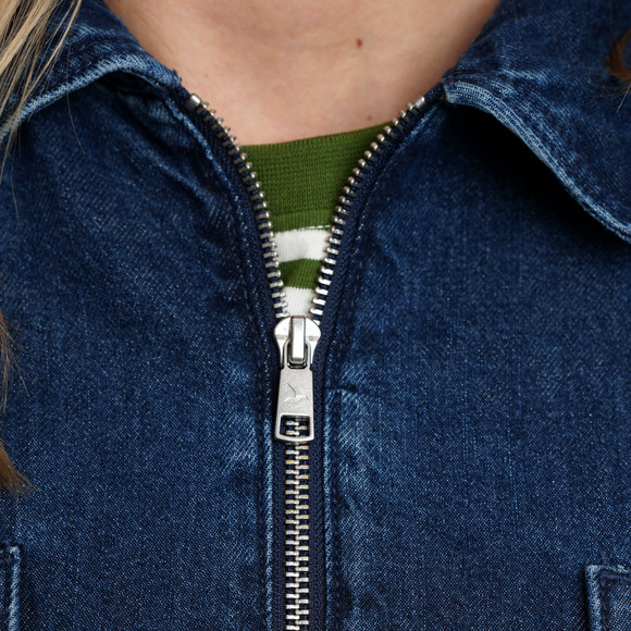 Damen Jeansjacke mir Reißverschluss