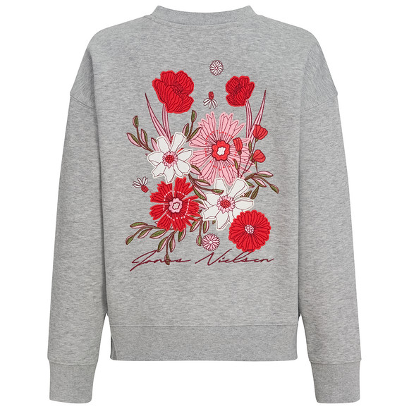 Damen Sweatshirt mit Stickerei