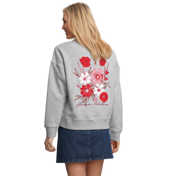 Damen Sweatshirt mit Stickerei