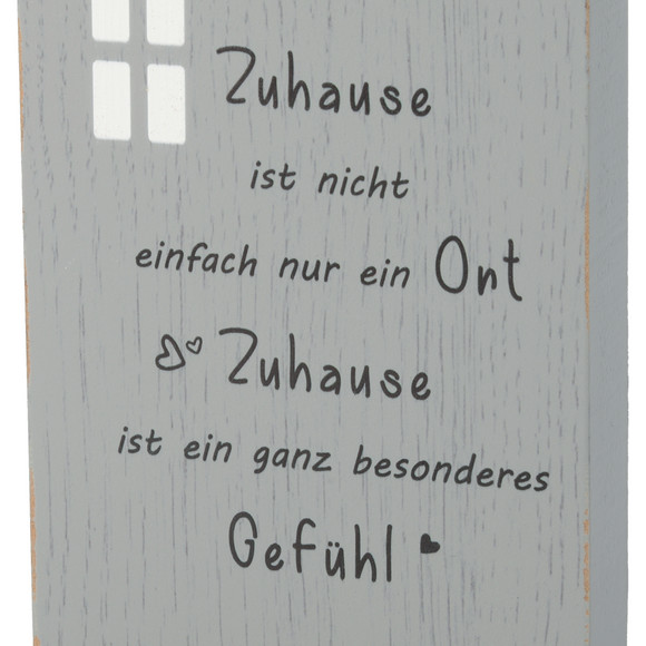 Dekohaus aus Holz