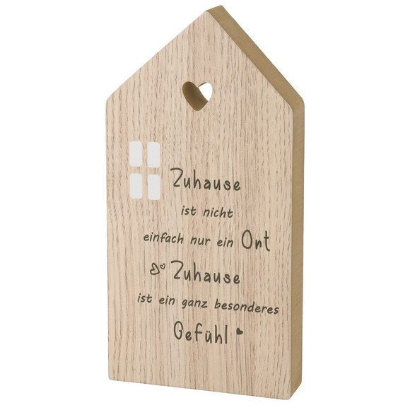 Dekohaus aus Holz