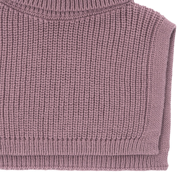 Meisjes sjaalkraag van biologisch katoen