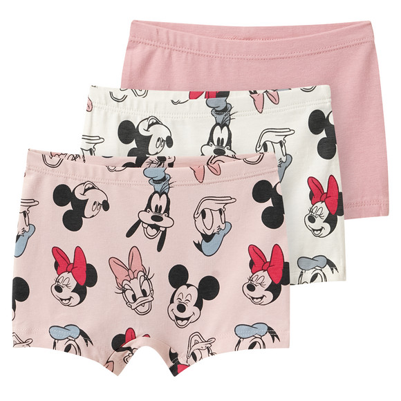 3 Minnie Maus Pantys im Set