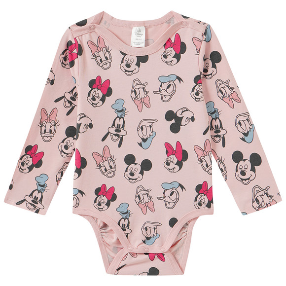 Minnie Maus Langarmbody mit Allover-Print