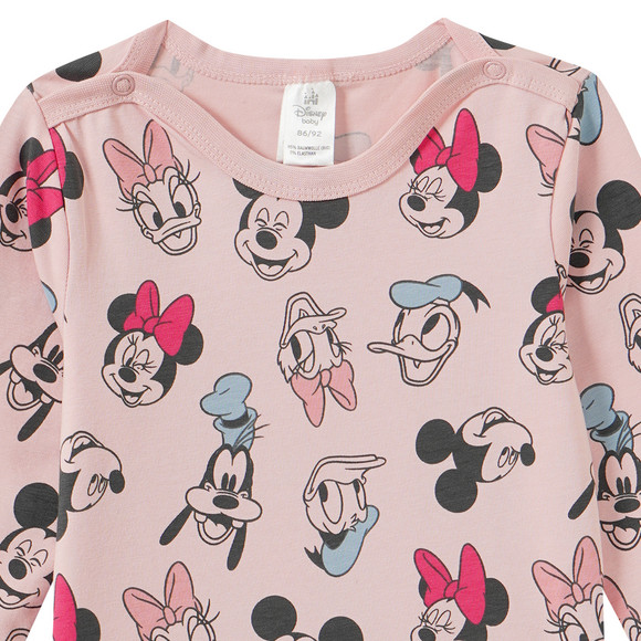 Minnie Maus Langarmbody mit Allover-Print
