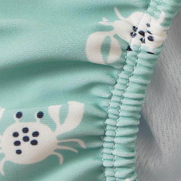 Baby Badewindel mit Krabben-Print