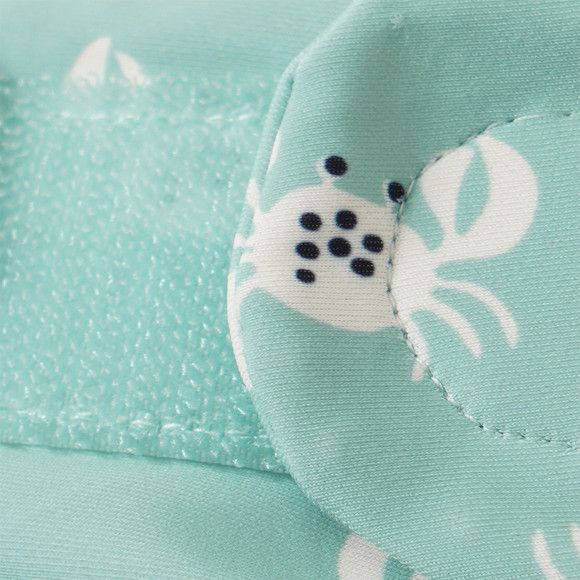 Baby Badewindel mit Krabben-Print