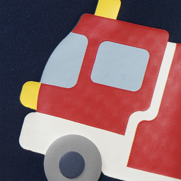 Baby Badehose mit Feuerwehr-Motiv