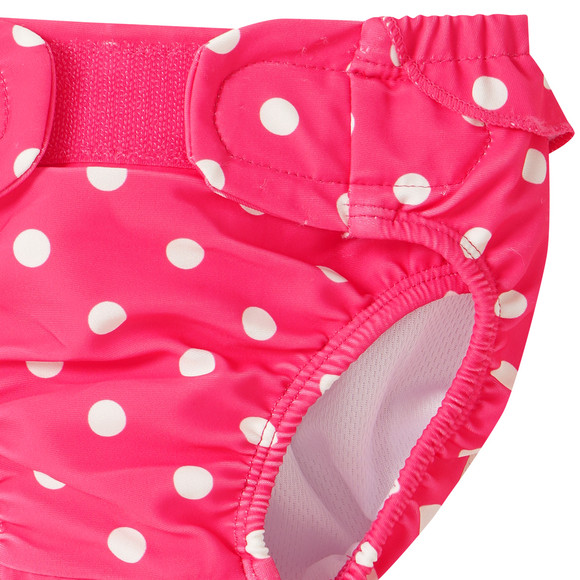 Baby Badewindel mit Punkten