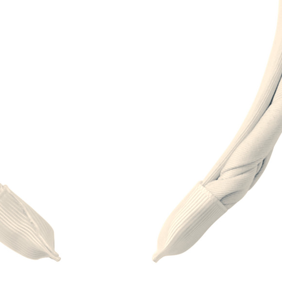 Haarband in gevlochten look