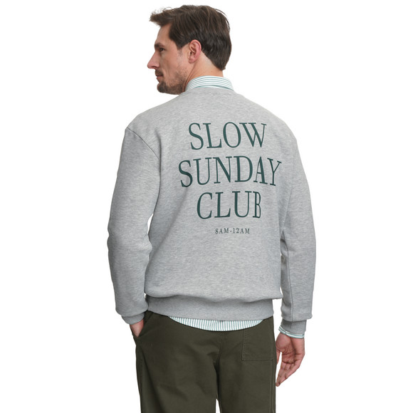 Herren Sweatshirt mit Backprint