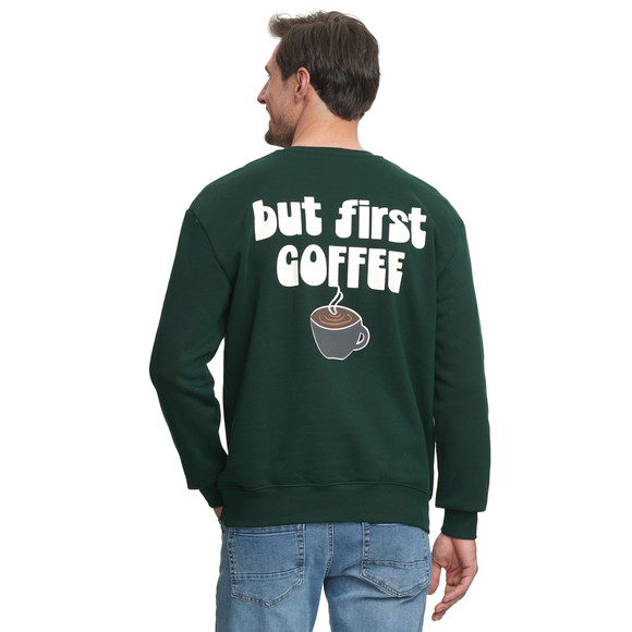 Herren Sweatshirt mit Backprint