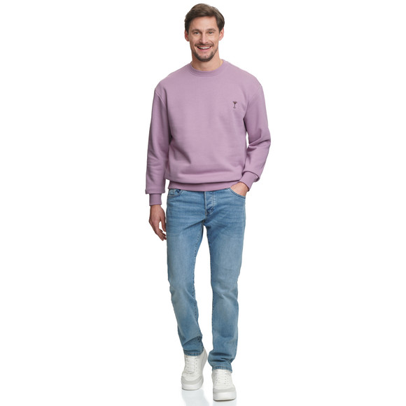 Herren Sweatshirt mit Stickerei