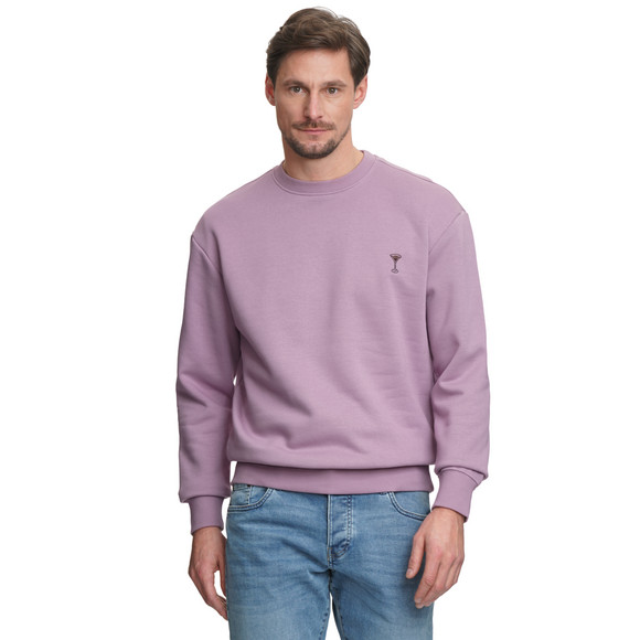 Herren Sweatshirt mit Stickerei