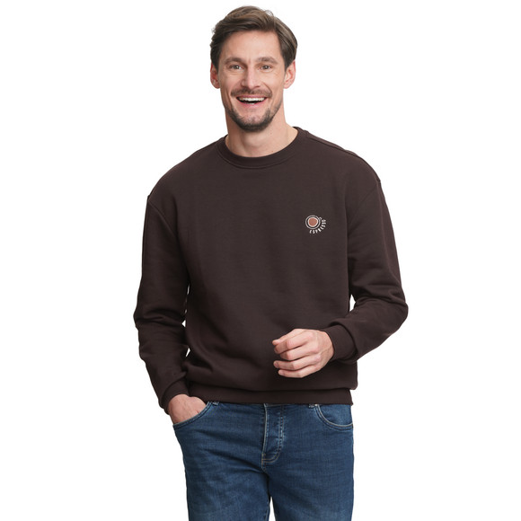 Herren Sweatshirt mit Stickerei