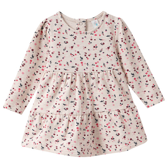 Baby Sweatkleid mit Blümchen