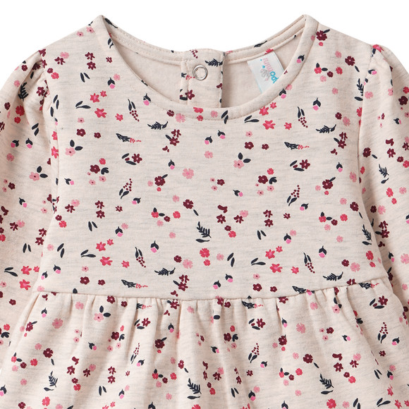 Baby Sweatkleid mit Blümchen