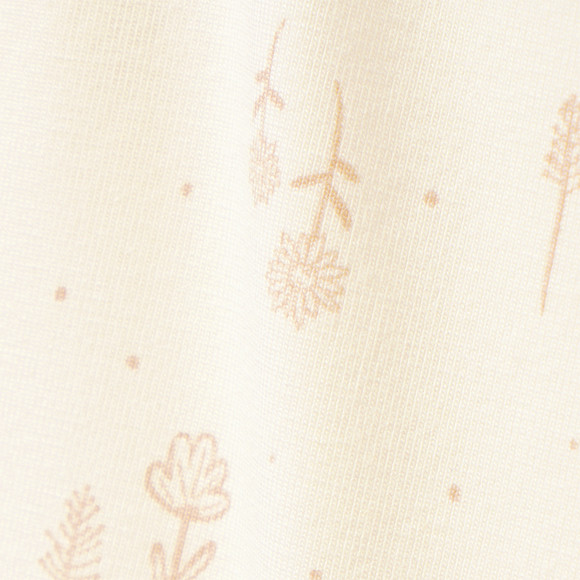 3 Mädchen Pantys mit floralem Print