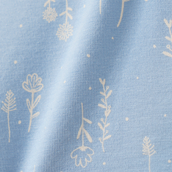 3 Mädchen Pantys mit floralem Print