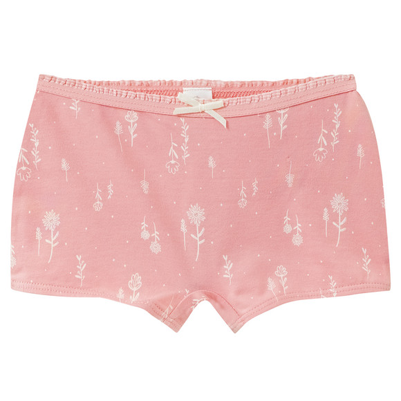 3 Mädchen Pantys mit floralem Print
