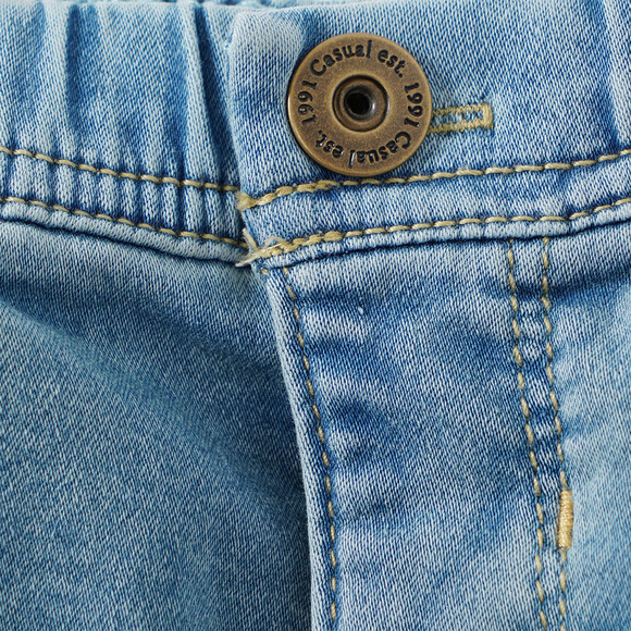 Baby Jeans mit Used-Effekt