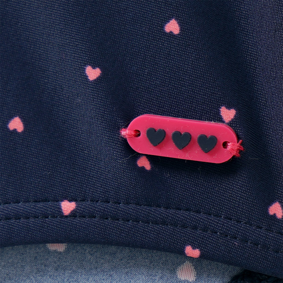 Mädchen Badeanzug in Wickeloptik