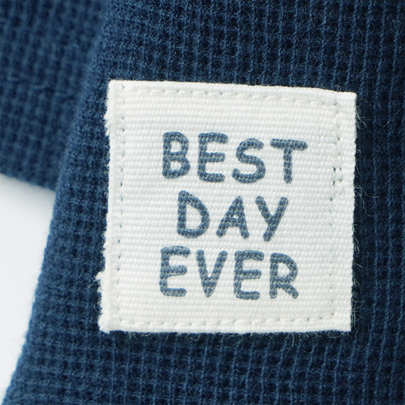 Baby Langarmshirt mit Waffelstruktur