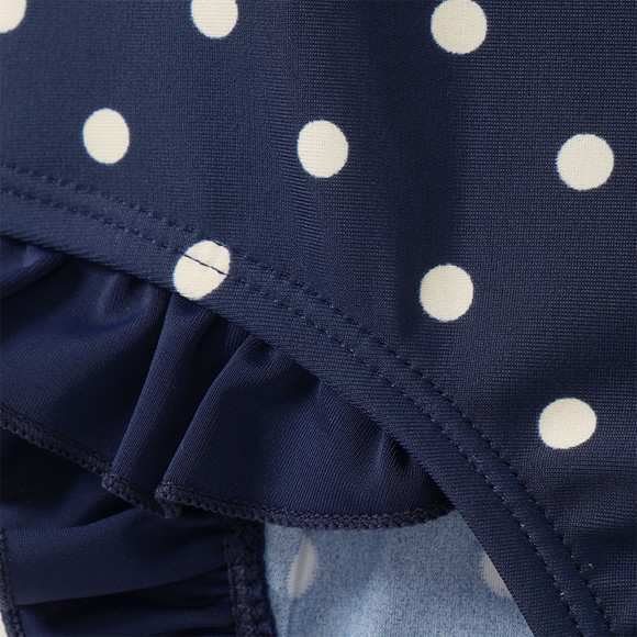 Mädchen Badeanzug mit Punkten