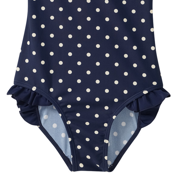 Mädchen Badeanzug mit Punkten