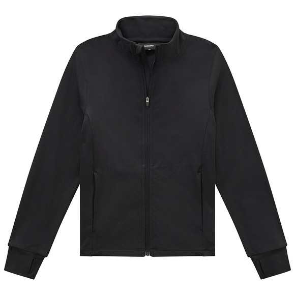 Mädchen Sport-Jacke unifarben