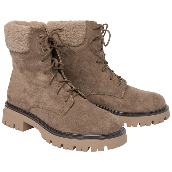 Dames enkellaarsjes met veters