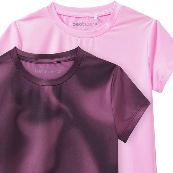 2 Mädchen Sport-T-Shirts im Set