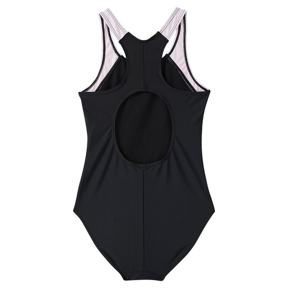 Mädchen Sport-Badeanzug mit Ringerrücken