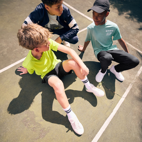 Jungen Sporthose mit Bein-Reißverschluss