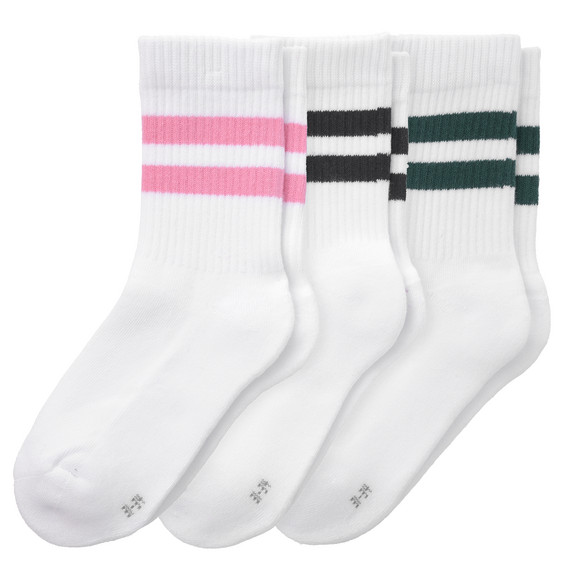 3 Paar Kinder Sport-Socken weiss