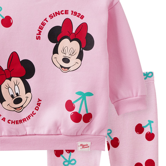 Minnie Maus Set mit Sweatshirt und Leggings