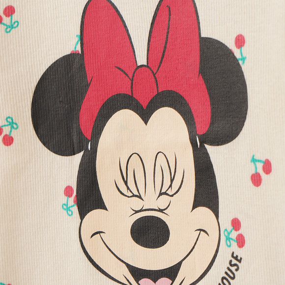 Minnie Maus Langarmshirt mit Kirsch-Allover
