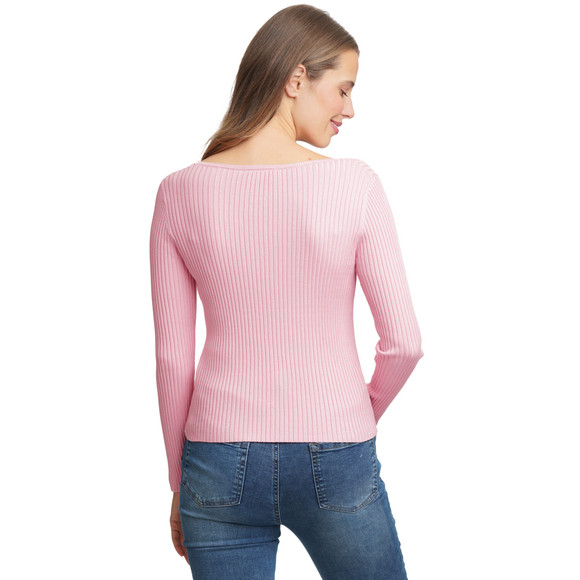 Damen Langarmshirt mit Rundhalsausschnitt